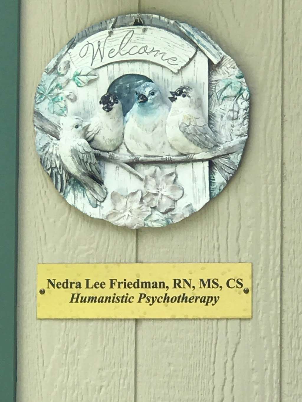 Nedra Lee Friedman, RN, MS, CS | 72 Westboro Rd, Upton, MA 01568, USA | Phone: (508) 603-1667