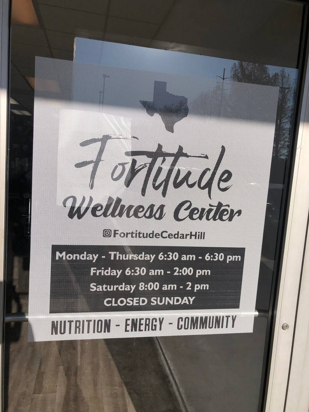 Fortitude Wellness Center | 241 east, FM1382, Cedar Hill, TX 75104, USA | Phone: (469) 260-4524