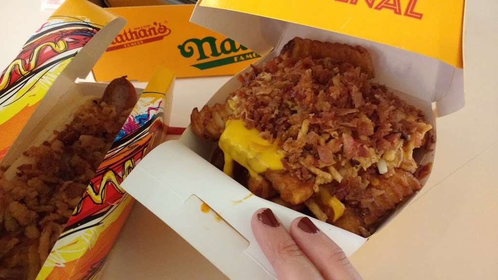 Nathans Famous | Photo 3 of 3 | Address: 339 River Rd, Edgewater, NJ 07020, USA | Phone: (201) 943-4257