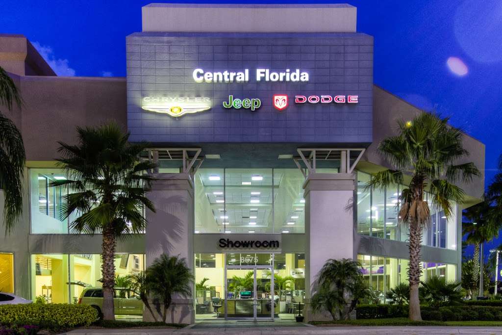Central Florida Chrysler Dodge Jeep Ram | 8675 Commodity Cir, Orlando, FL 32819, USA | Phone: (321) 445-8017