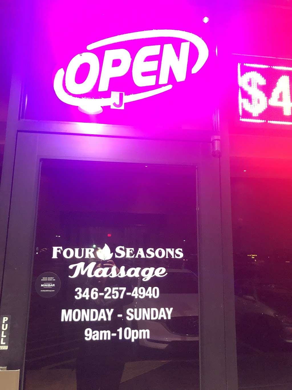 Four Seasons Massage | 1450 West Grand Parkway South unit J, Katy, TX 77494, USA | Phone: (346) 257-4940