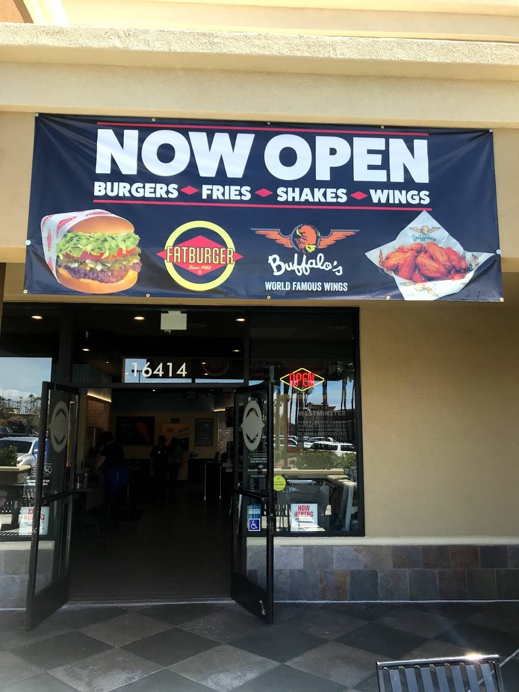 Fatburger & Buffalos Express | 16414 Beach Blvd, Westminster, CA 92683, USA | Phone: (714) 622-5938