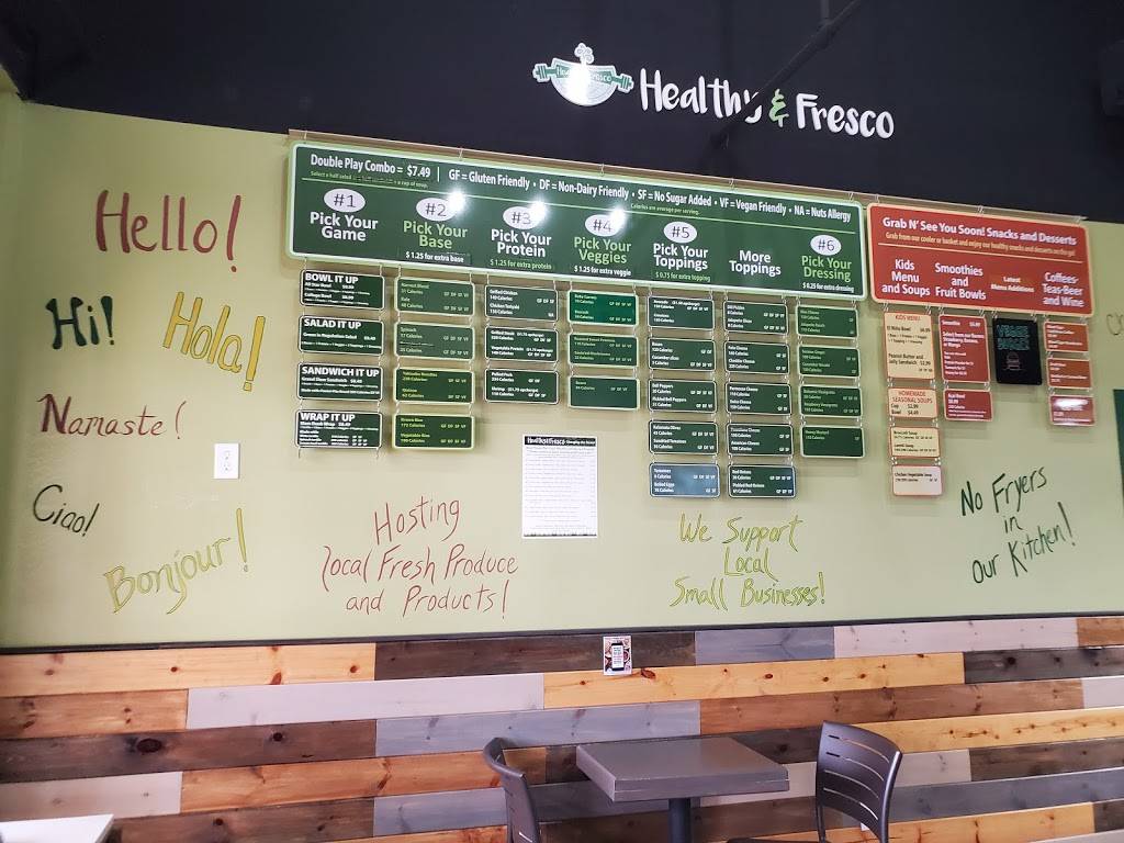 Healthy & Fresco | 21539 Village Lakes Shopping Center Dr Dr, Land O Lakes, FL 34639, USA | Phone: (813) 475-4069