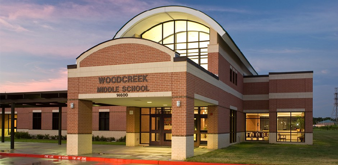 Woodcreek Middle School | 14600 Woodson Park Dr, Houston, TX 77044 | Phone: (281) 641-5200
