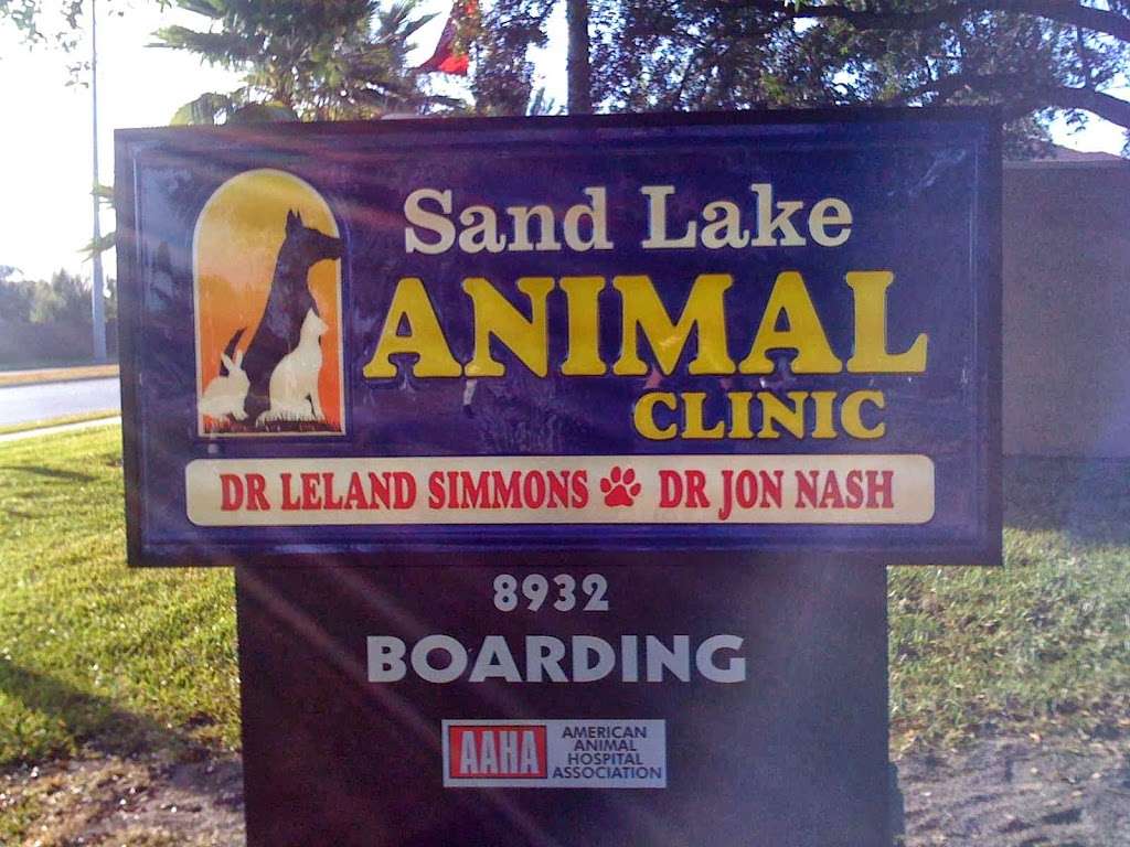 Sand Lake Animal Clinic | 8932 S Apopka Vineland Rd, Orlando, FL 32836, USA | Phone: (407) 876-4461