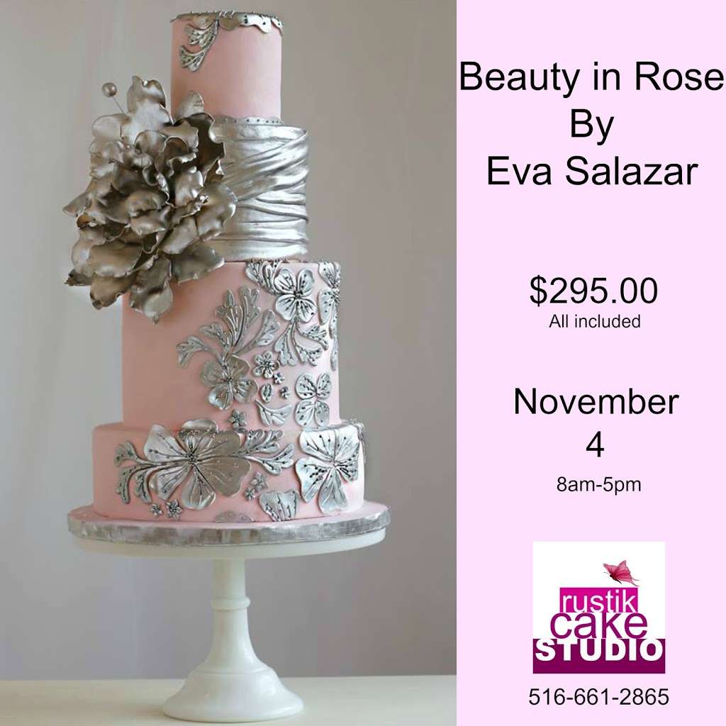 Rustik Cake Studio | 13 Willow St, Central Islip, NY 11722 | Phone: (516) 661-2865