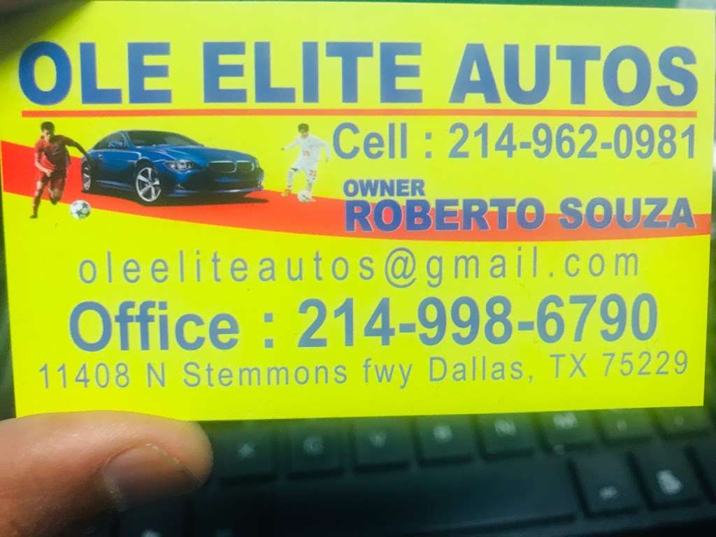Ole Elite Autos | 11408 N Stemmons Fwy, Dallas, TX 75229, USA | Phone: (214) 962-0981