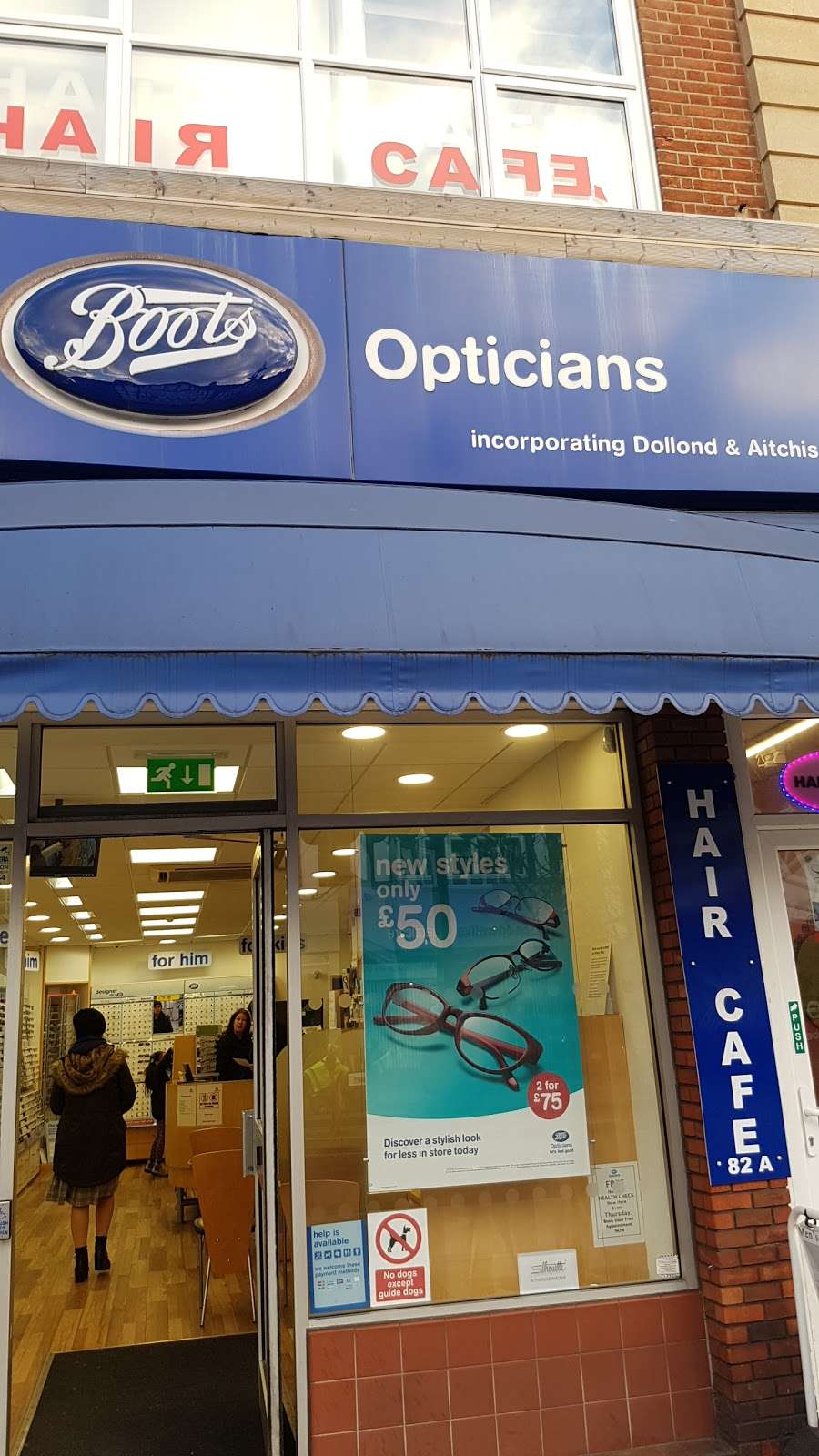Boots Opticians | 82 High St, New Malden KT3 4ET, UK | Phone: 020 8942 0570
