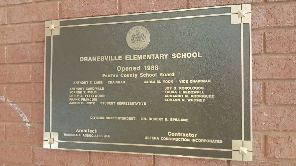 Dranesville Elementary School | 1515 Powells Tavern Pl, Herndon, VA 20170 | Phone: (703) 326-5200