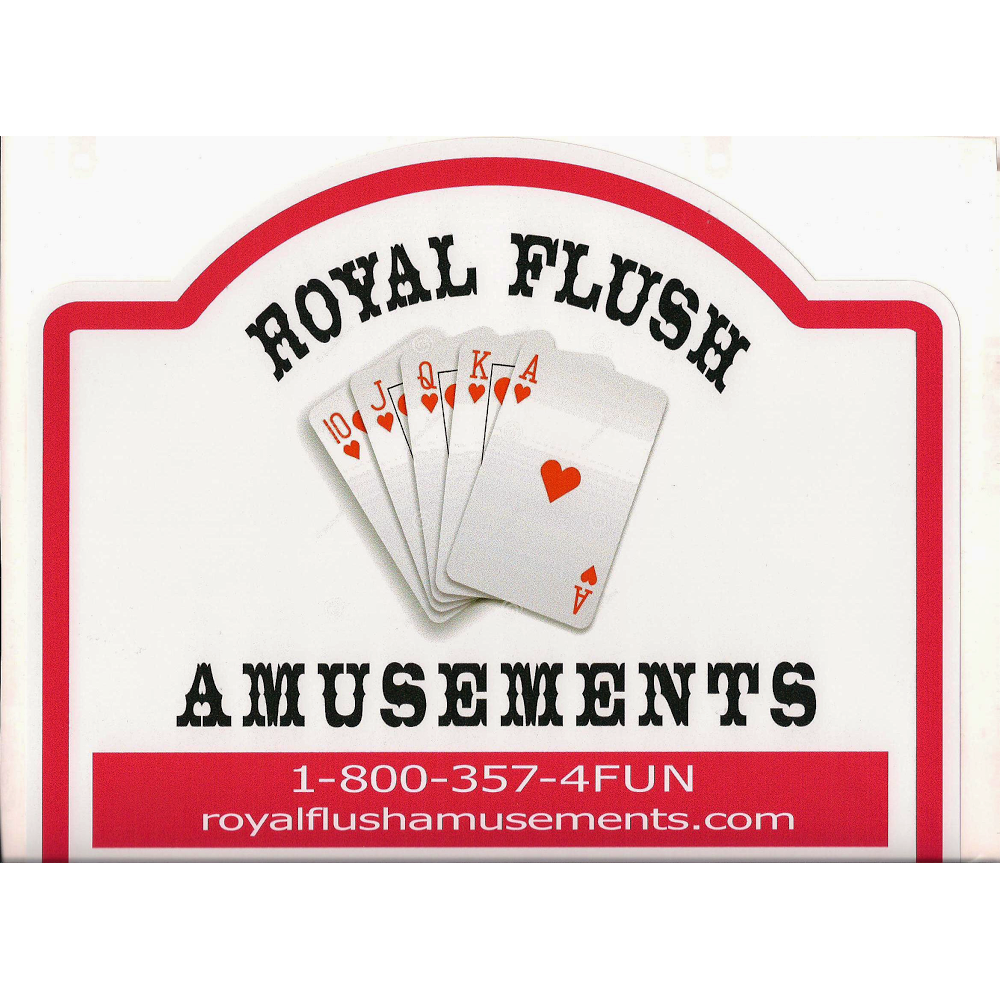 Royal Flush Amusement | 5360 Enterprise Street, A, Sykesville, MD 21784, USA | Phone: (410) 549-7744