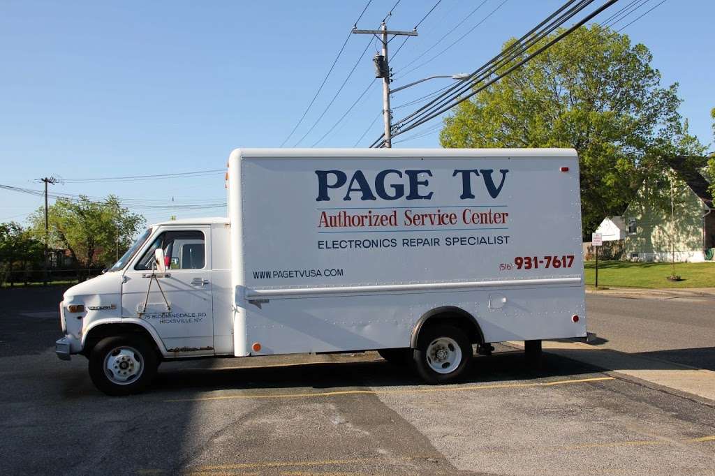 Page TV - CCTV Surveillance Equipment Repair | 75 Bloomingdale Rd, Hicksville, NY 11801, USA | Phone: (516) 931-7617