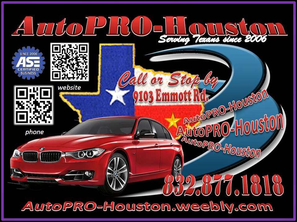 Autopro-Houston | 9103 Emmott Rd, Houston, TX 77040, USA | Phone: (832) 877-1818