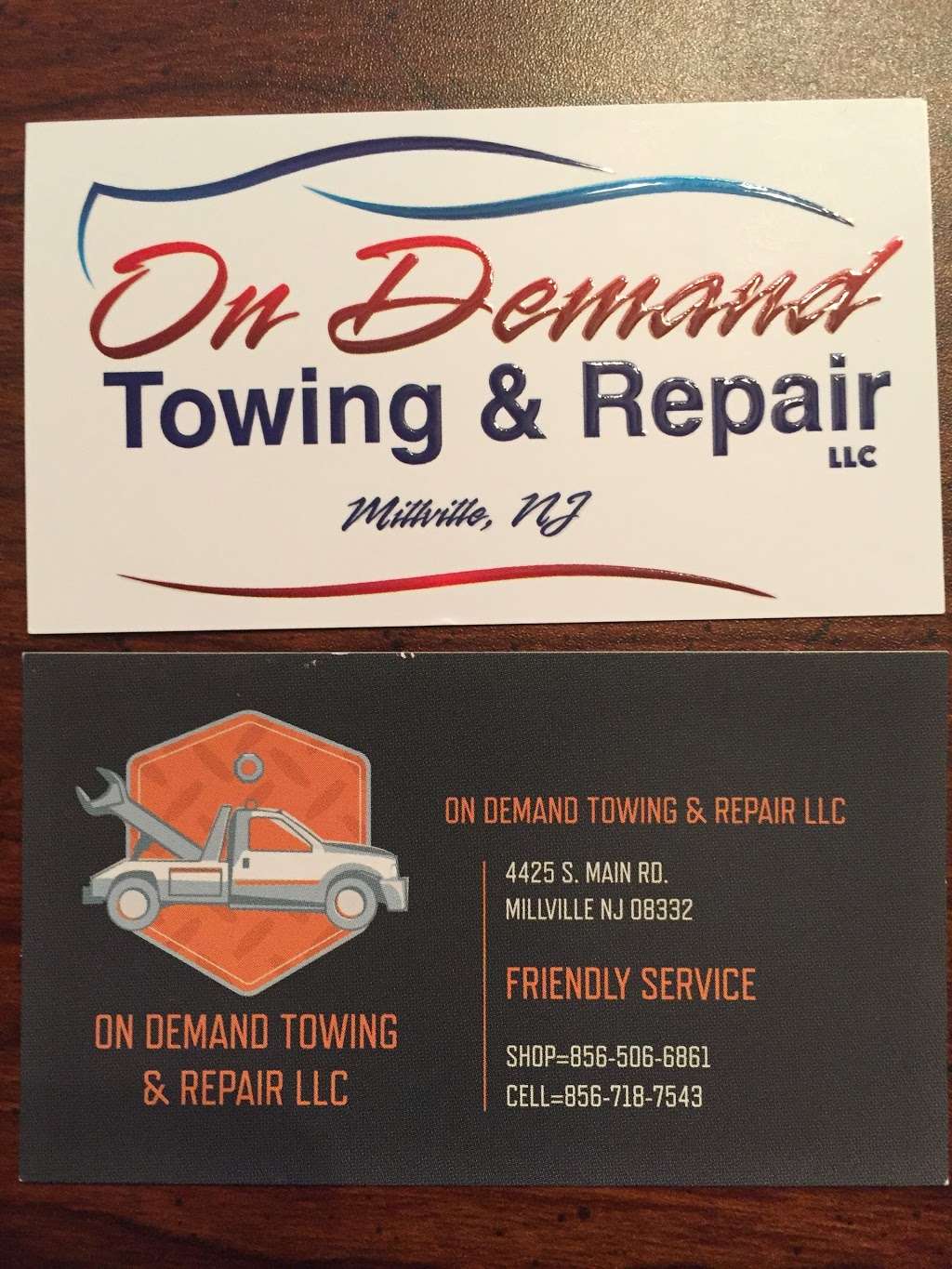 On Demand Towing & Repair LLC | 4425 S Main Rd B, Millville, NJ 08332 | Phone: (856) 718-7543
