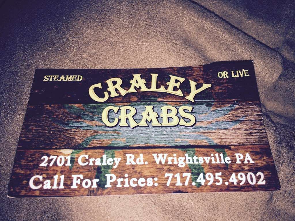 Craley crab | 2701 Craley Rd, Wrightsville, PA 17368, USA | Phone: (717) 495-4902