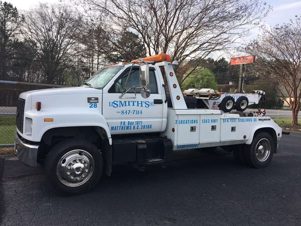 Smiths Automotive & Wrecker | 1365 Matthews-Mint Hill Rd, Matthews, NC 28105, USA | Phone: (704) 847-7314