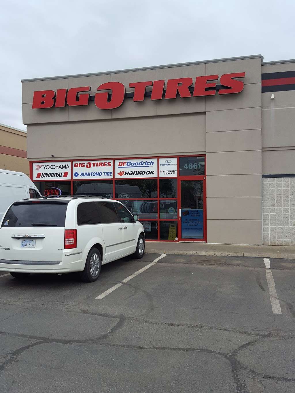 Big O Tires | 4661 W 6th St, Lawrence, KS 66049, USA | Phone: (785) 830-9090