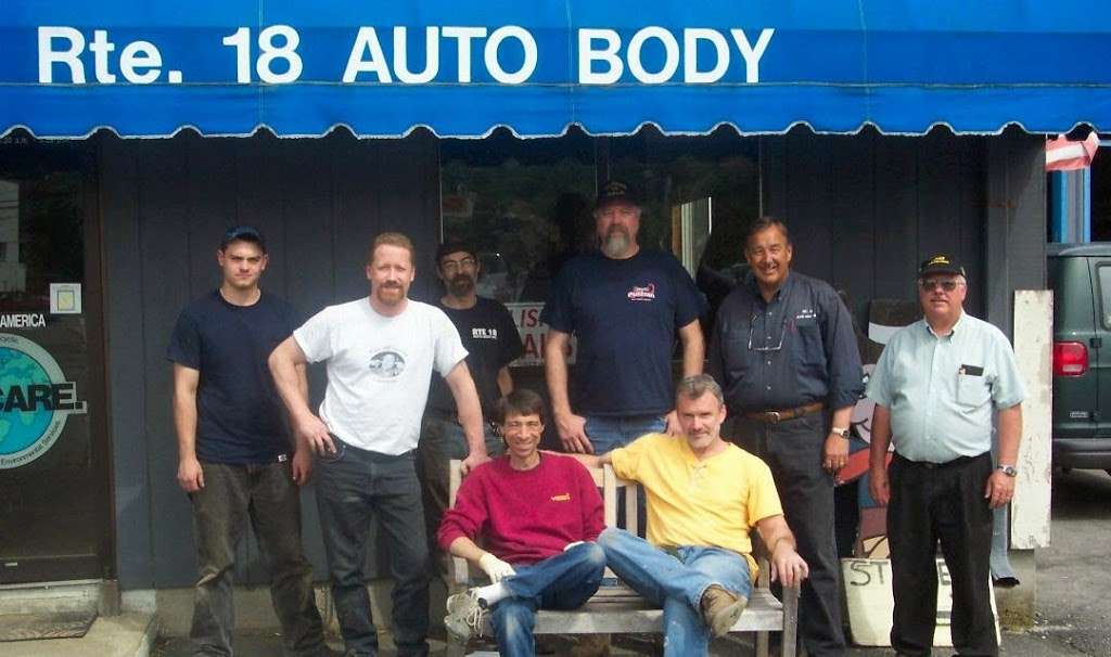 Route 18 Auto Body Inc | 325 Washington St, Abington, MA 02351 | Phone: (781) 878-3863