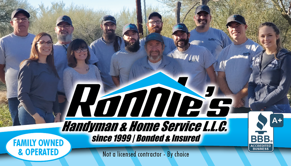 Ronnies Handyman & Home Service, L.L.C. | 9155 N Shadow Mountain Dr, Tucson, AZ 85704 | Phone: (520) 297-8724