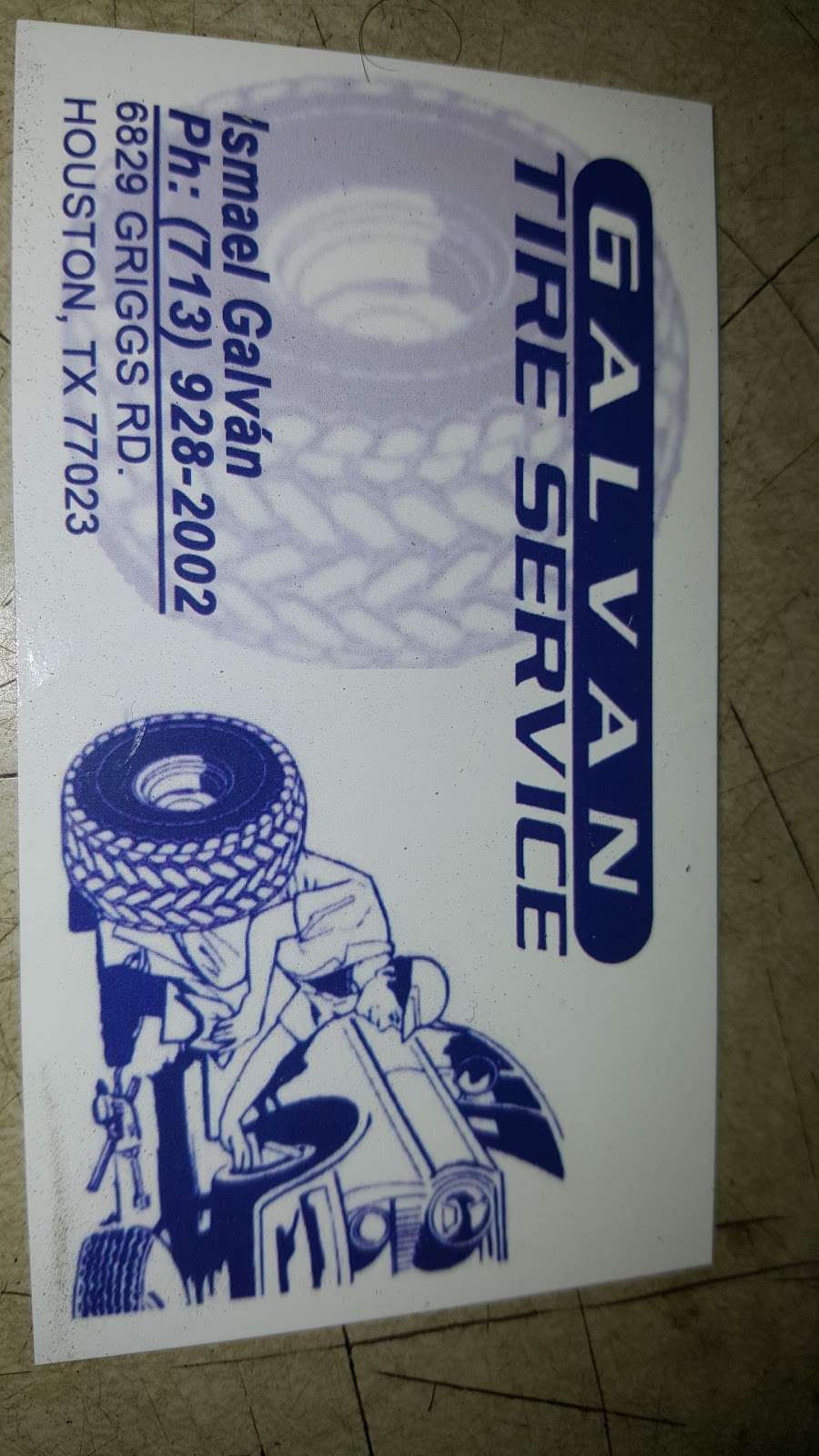 Galvan Tire Service | 6829 Griggs Rd, Houston, TX 77023, USA | Phone: (713) 928-2002