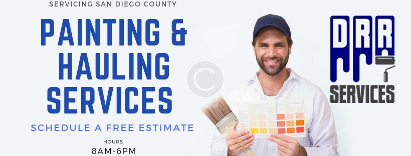 Drr Services Painting and Hauling Services San Diego | 2539 Hoover Ave #101, National City, CA 91950 | Phone: (619) 243-9648
