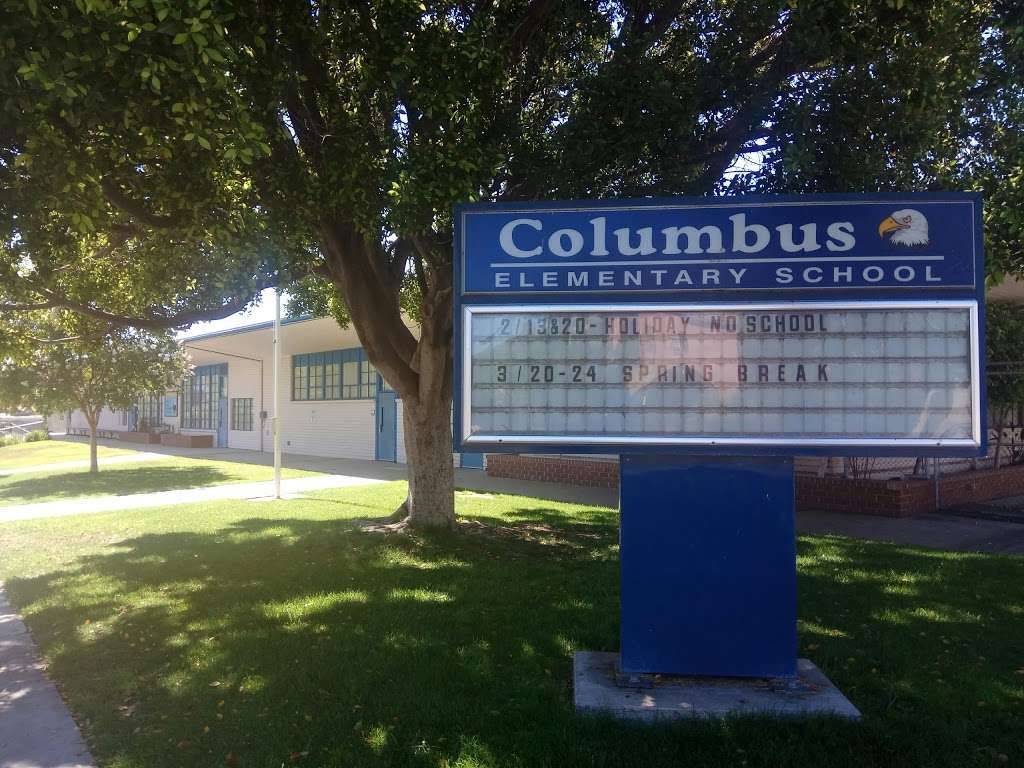 Columbus Elementary School | 425 W Milford St, Glendale, CA 91203, USA | Phone: (818) 242-7722