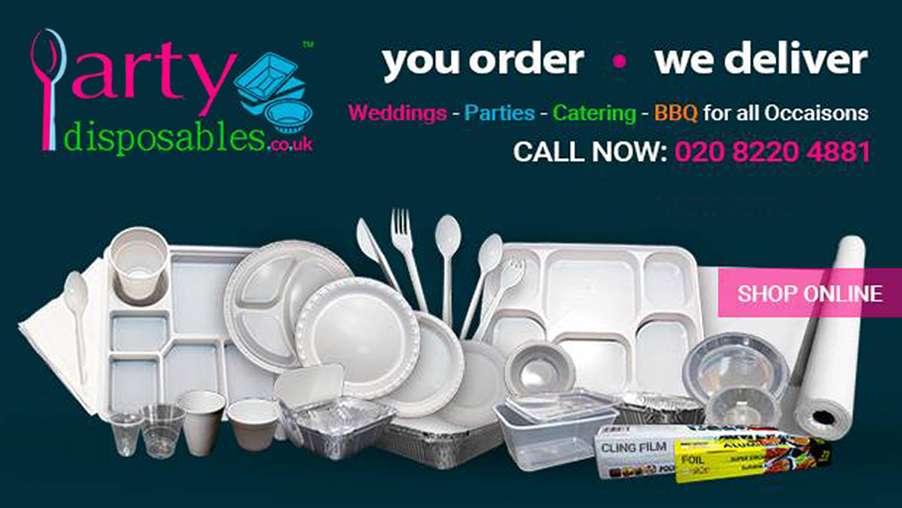 Party Disposables | Disposable Plastic Plates | IG3 9TQ, Softwarecore Ltd, 357 Green Ln, Ilford IG3 9TQ, UK | Phone: 020 8220 4881