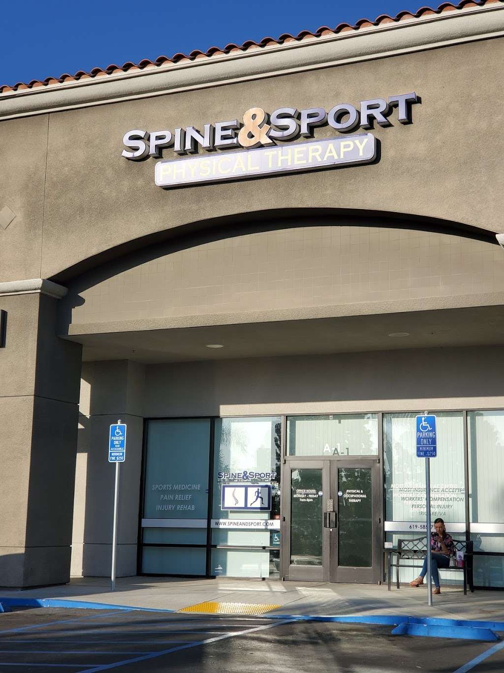 Spine & Sport | 1020 Tierra Del Rey A1, Chula Vista, CA 91910, USA | Phone: (619) 585-7104