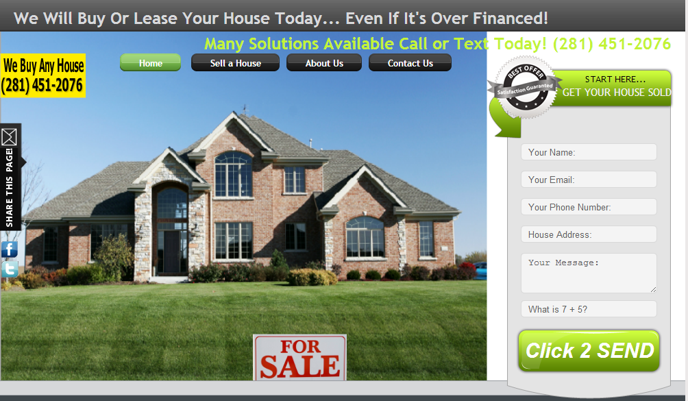 We Buy Any House Texas | 2400 Spring Rain Dr, Spring, TX 77379, USA | Phone: (281) 451-2076