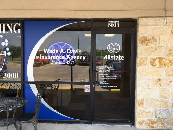 Wade Davis: Allstate Insurance | 3929 Cibolo Valley Dr Ste 250, Schertz, TX 78108, USA | Phone: (210) 610-1871