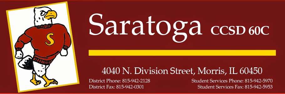 Saratoga Elementary School | 4040 N Division St, Morris, IL 60450, USA | Phone: (815) 942-5970