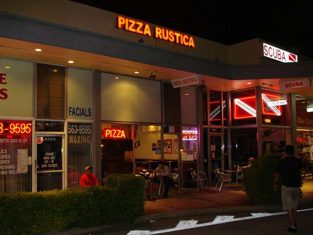 Pizza Rustica | 3327 E Oakland Park Blvd, Fort Lauderdale, FL 33308, USA | Phone: (954) 567-2991