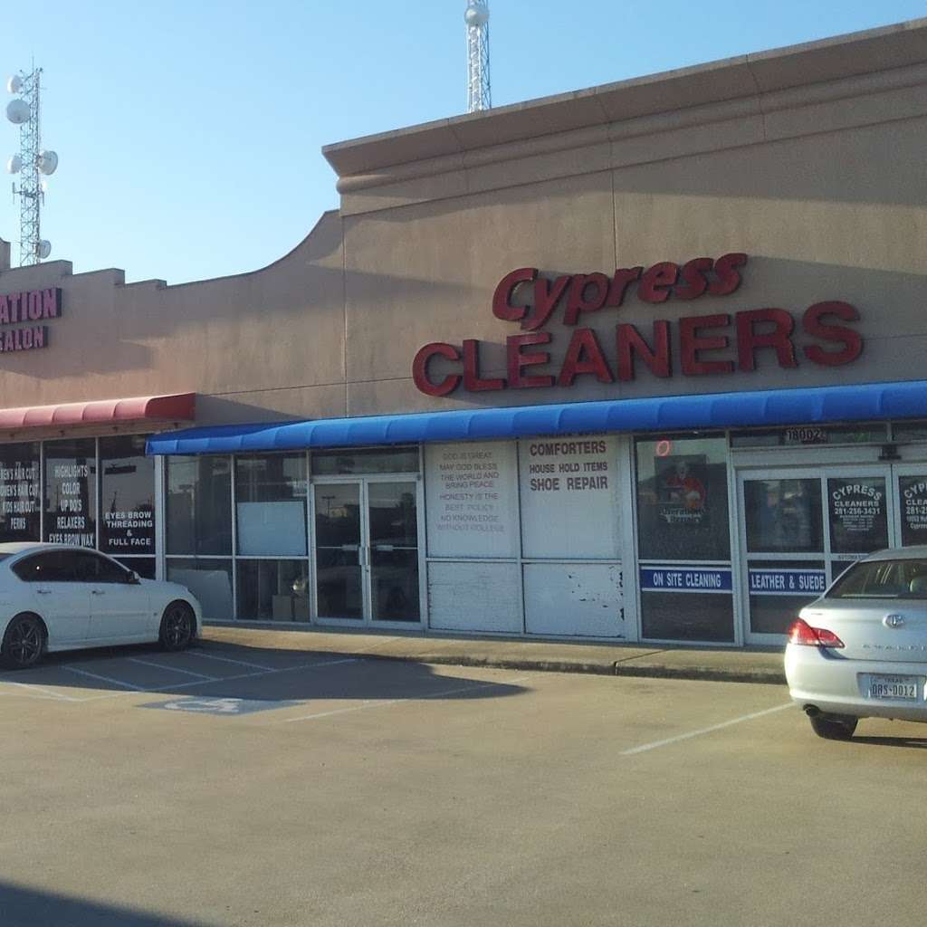 Cypress Cleaners | 18002 Huffmeister Rd, Cypress, TX 77429, USA | Phone: (281) 256-3431