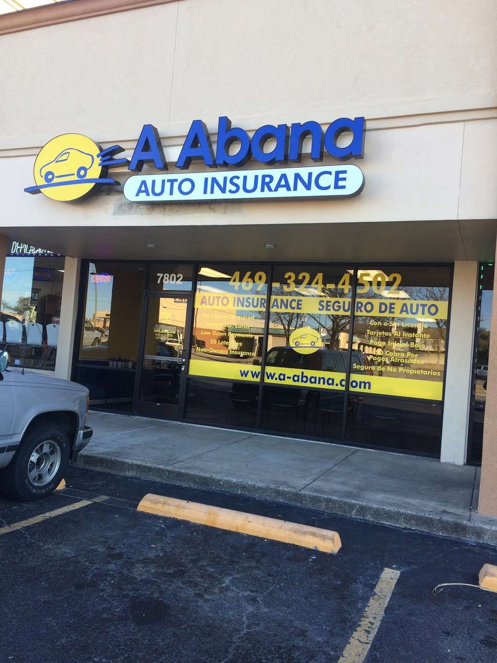 A Abana Auto Insurance | 7802 Spring Valley Rd, Dallas, TX 75254, USA | Phone: (469) 324-4502