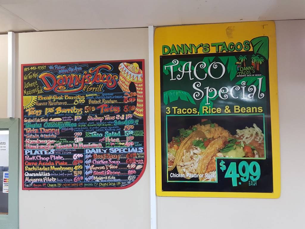 Dannys Tacos | 5815 W Arkansas Ln, Arlington, TX 76016, USA | Phone: (817) 449-4357