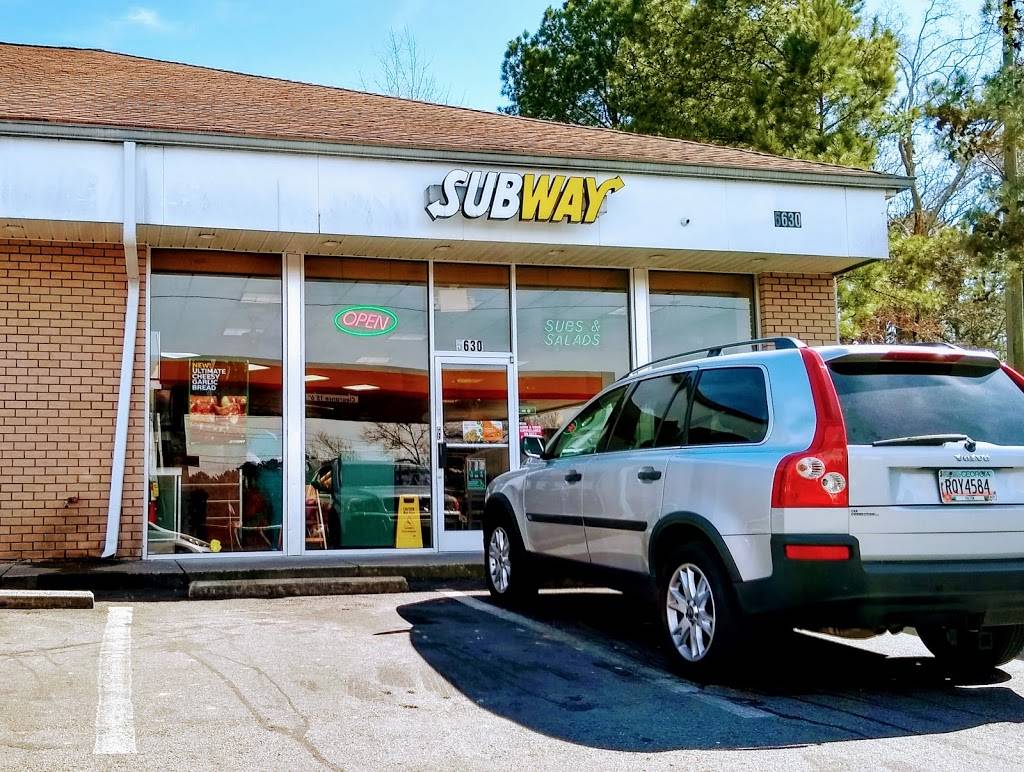 Subway | 5630 Fulton Industrial Blvd Cascade, Shell, Atlanta, GA 30316, USA | Phone: (404) 344-8400