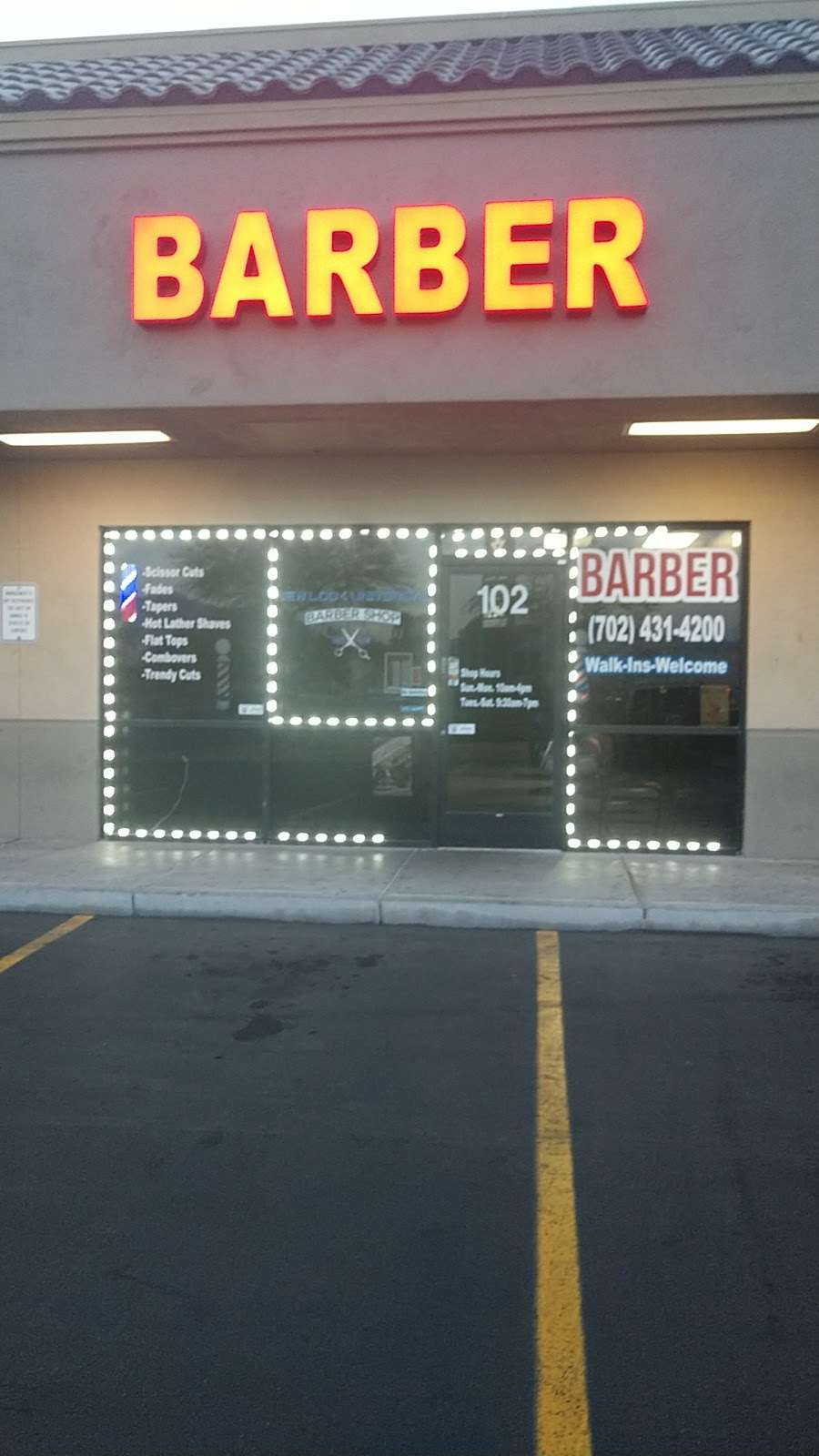 New Look Universal Barbershop | 5601 N Tenaya Way #102, Las Vegas, NV 89130 | Phone: (702) 431-4200