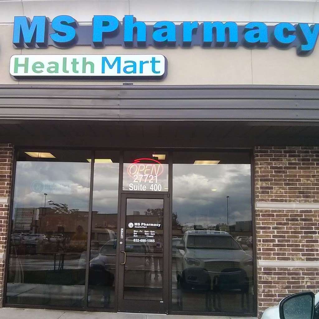 MS Pharmacy | 27721 TX-249, Tomball, TX 77375, USA | Phone: (832) 698-1565