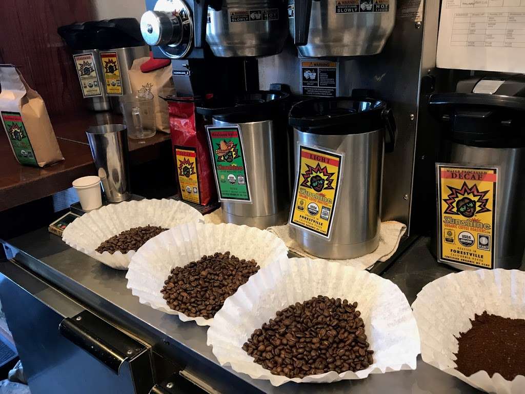 Roasters Espresso Bar | 6656 Front St, Forestville, CA 95436, USA | Phone: (707) 887-2323