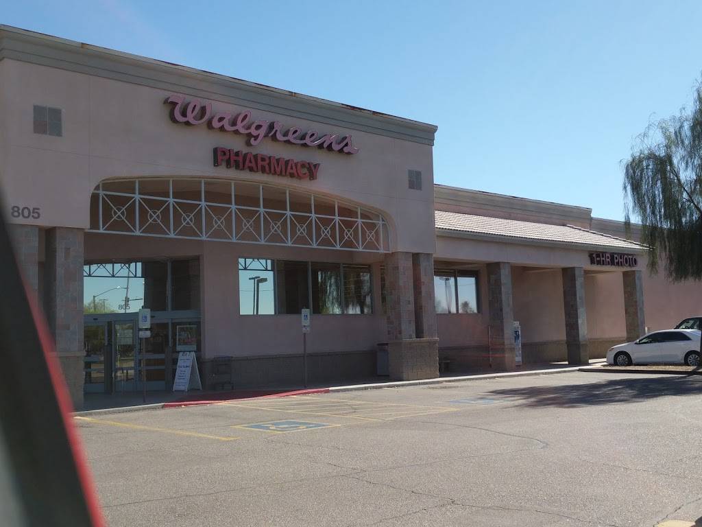 Walgreens | 805 S Val Vista Dr, Gilbert, AZ 85296, USA | Phone: (480) 892-6039