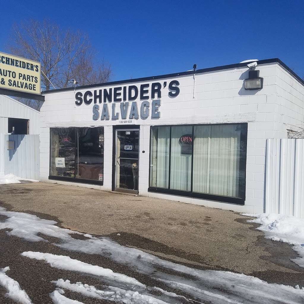 Schneiders Auto Sales & Parts | 8521 Sheridan Rd, Kenosha, WI 53143, USA | Phone: (262) 694-4330