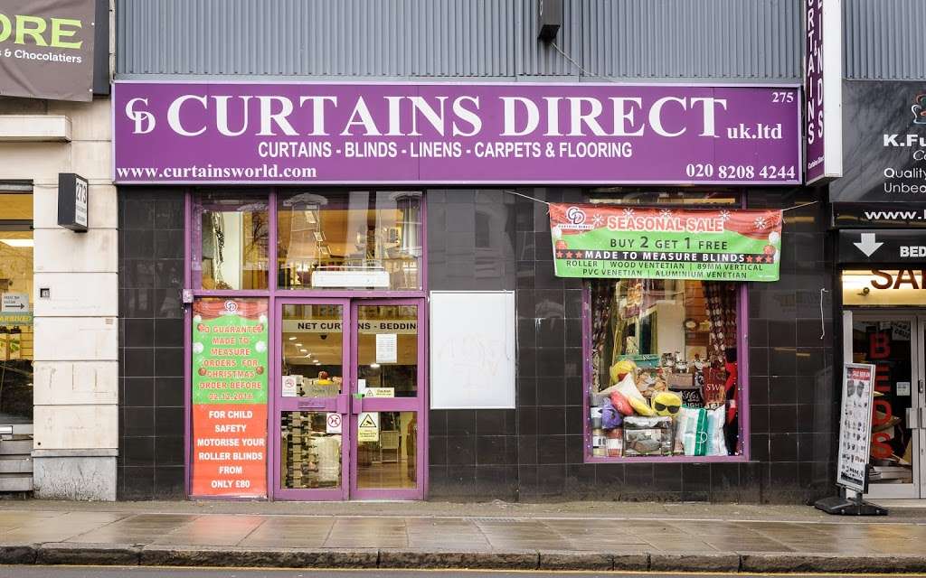 Curtains Direct | 275 Cricklewood Broadway, London NW2 6NX, UK | Phone: 020 8208 4244