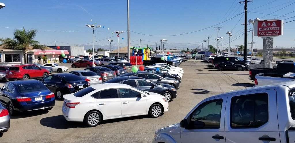 A & A Auto Sales | 15334 Valley Blvd, Fontana, CA 92335, USA | Phone: (909) 429-1000