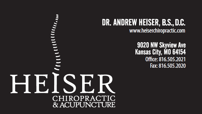 Heiser Chiropractic | 9020 NW Skyview Ave, Kansas City, MO 64154, USA | Phone: (816) 505-2021