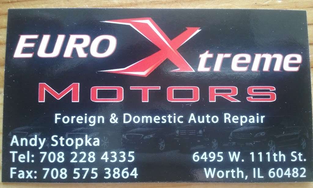 Euro Xtreme Motors | 6495 W 111th St, Worth, IL 60482, USA | Phone: (708) 228-4335