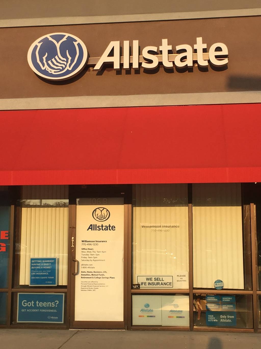 Wil Williamson: Allstate Insurance | 1861 Mountain Industrial Blvd Ste 106B, Tucker, GA 30084, USA | Phone: (770) 496-1230