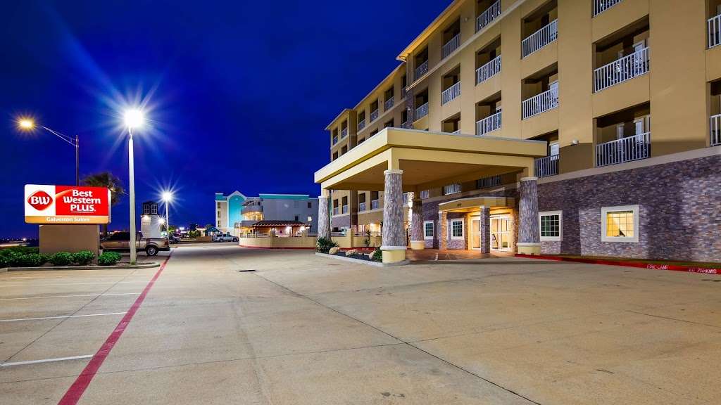 Best Western Plus Galveston Suites | 8502 Seawall Blvd, Galveston, TX 77554, USA | Phone: (409) 740-4300