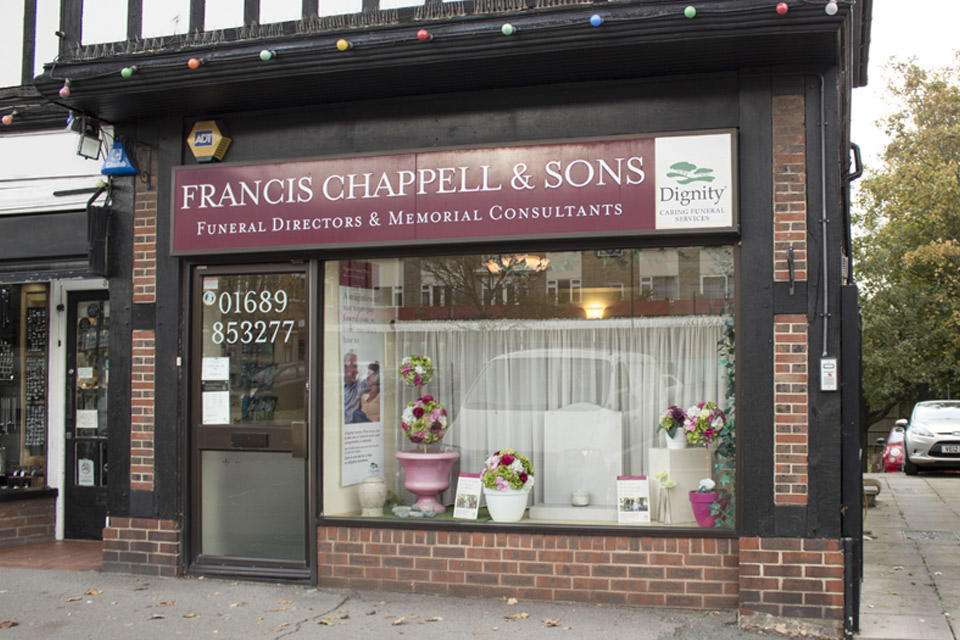 Francis Chappell & Sons Funeral Directors | 332 Crofton Rd, Orpington BR6 8NW, UK | Phone: 01689 853277