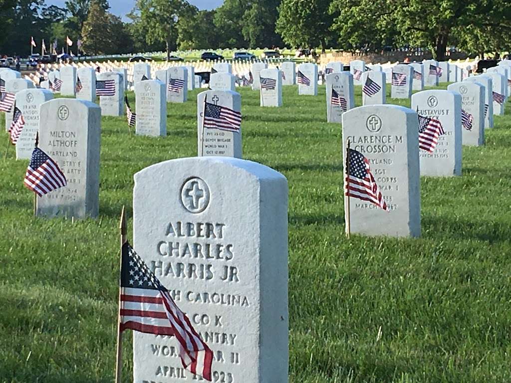 Baltimore National Cemetery | 5501 Frederick Ave, Catonsville, MD 21228, USA | Phone: (410) 644-9696