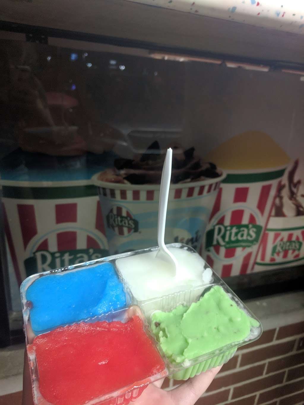 Ritas Italian Ice & Frozen Custard | 3321 South Blackhorse Pike Ardmore, Shopping Ct Unit # 3, Sicklerville, NJ 08081, USA | Phone: (856) 875-9533