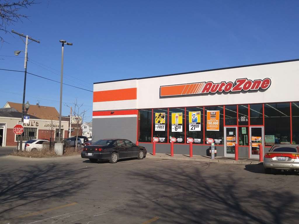 AutoZone Auto Parts | 3435 E 106th St, Chicago, IL 60617, USA | Phone: (773) 221-8676